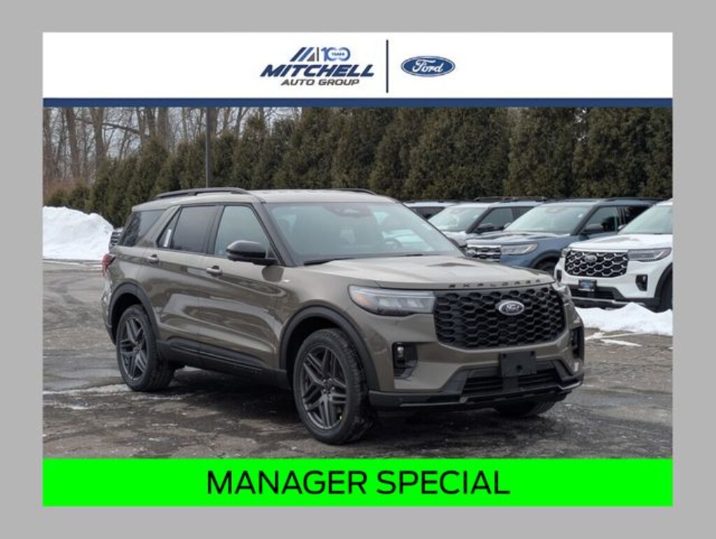 New 2026 Ford Explorer ST-Line SUV