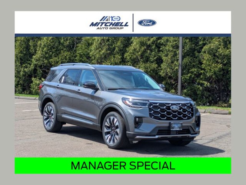 New 2026 Ford Explorer Platinum SUV