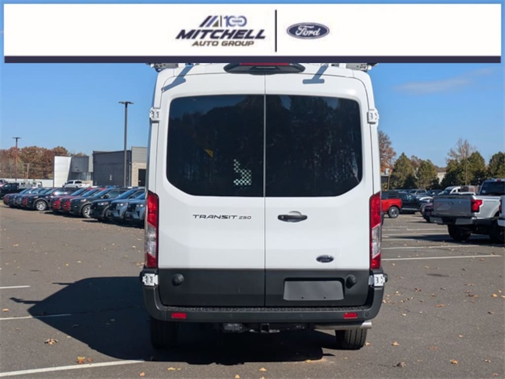 New 2024 Ford Transit Cargo Van w/ Electrical Contractors Upfit VAN