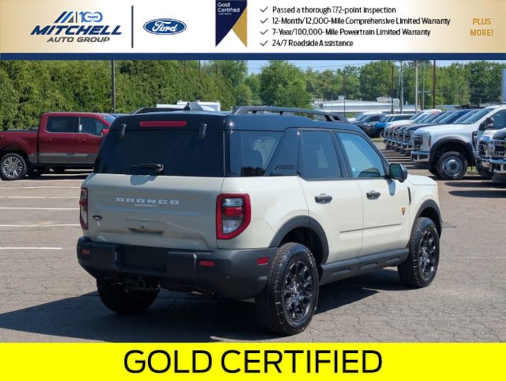 Certified 2025 Ford Bronco Sport Badlands SUV