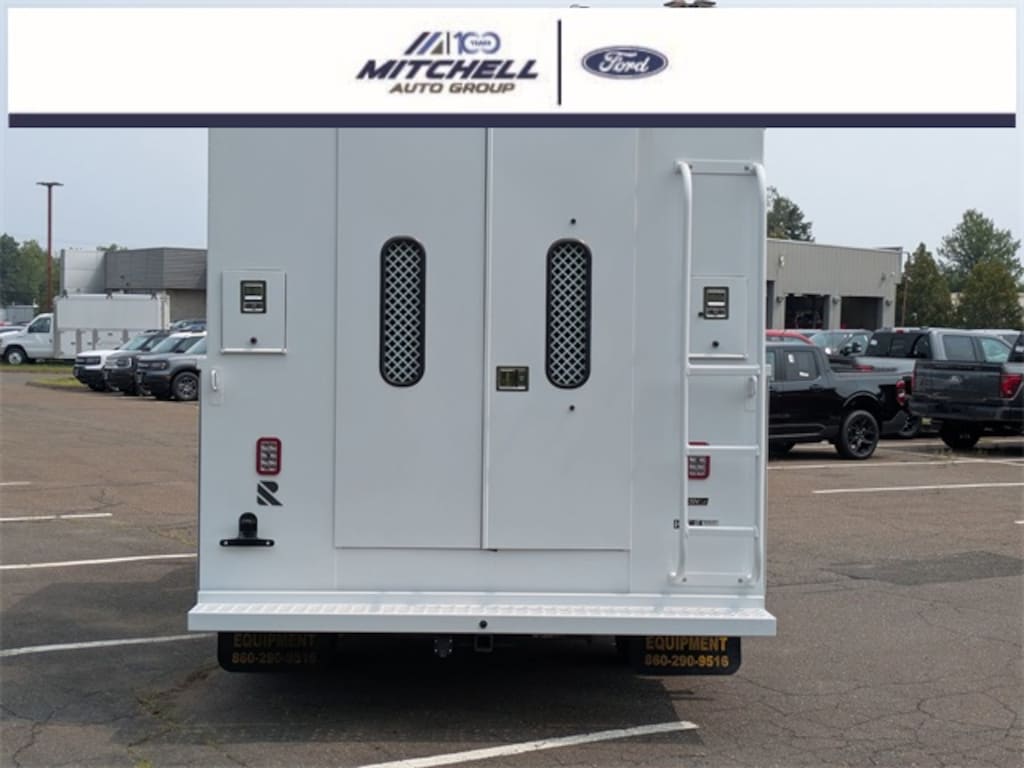 New 2026 Ford E-350 Chassis Upfitted w/ Reading CSV Utility Body Truck