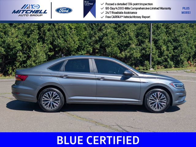 Certified 2019 Volkswagen Jetta SEL with VIN 3VWE57BU8KM053235 for sale in Windsor, CT