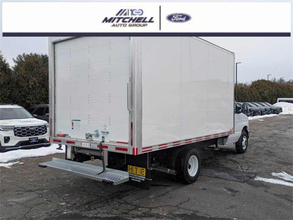 New 2026 Ford E-450 Cutaway Upfitted w/ Van Box Body VAN
