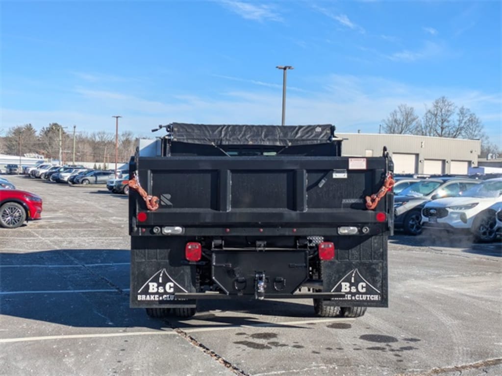 New 2024 Ford F-350 Chassis Upfitted w/ Dump Body Truck Regular Cab
