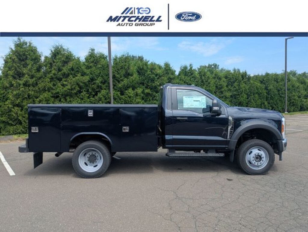 New 2025 Ford F-550 Chassis Upfitted w/ Service Body Truck Regular Cab