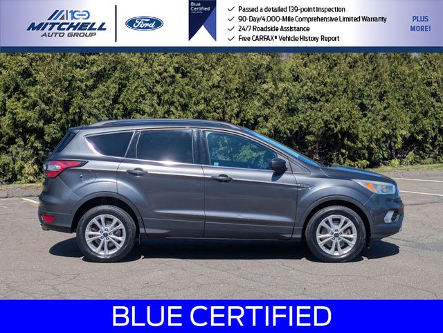 Certified 2018 Ford Escape SE with VIN 1FMCU9GD4JUC24294 for sale in Windsor, CT