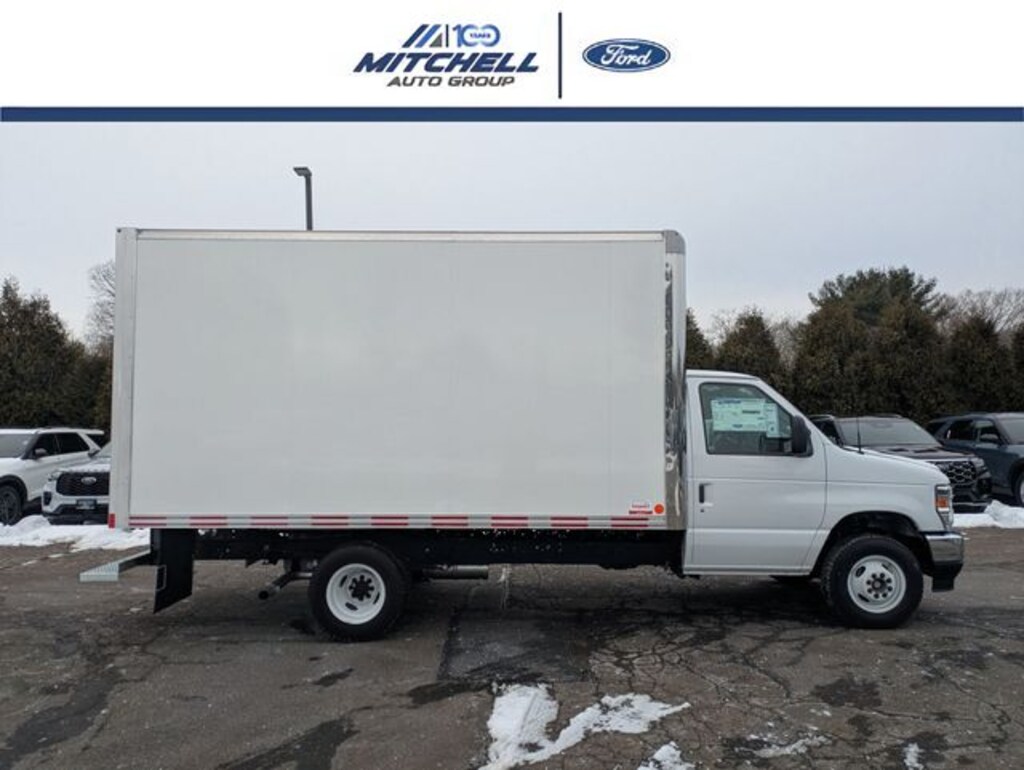 New 2026 Ford E-450 Cutaway Upfitted w/ Van Box Body Truck