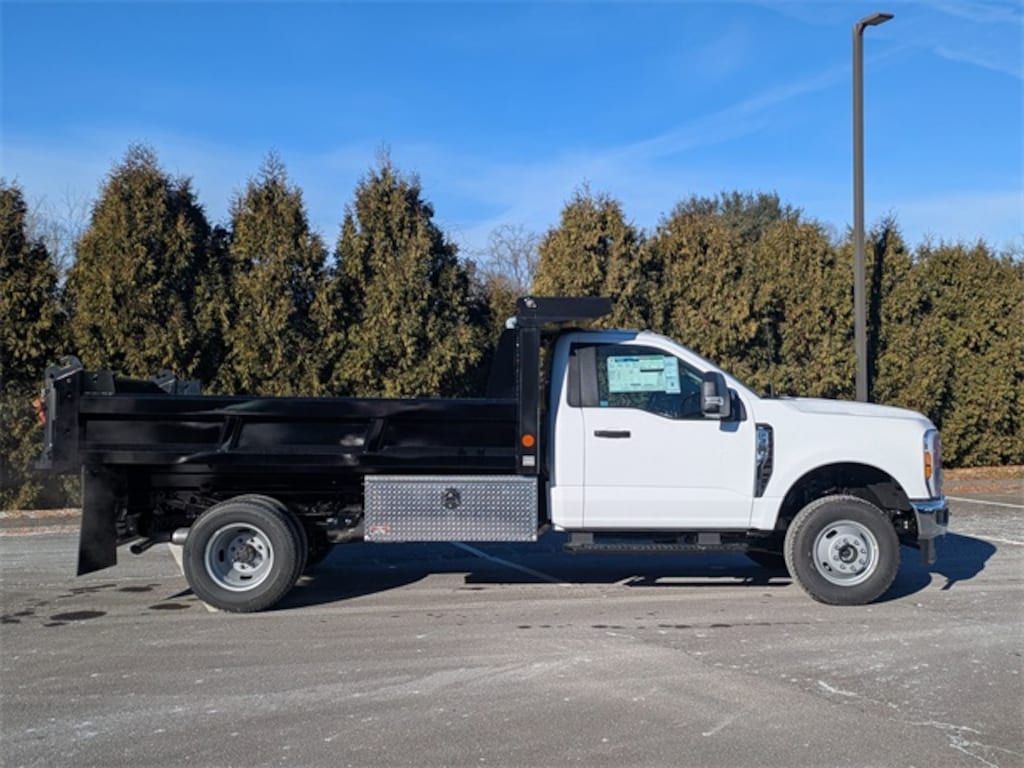 New 2024 Ford F-350 Chassis Upfitted w/ Dump Body Truck Regular Cab