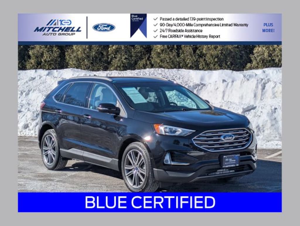 Certified 2020 Ford Edge Titanium SUV
