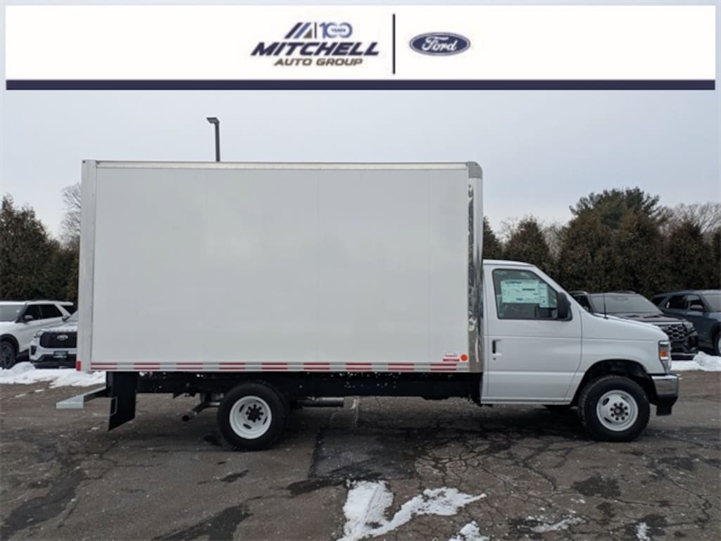 New 2026 Ford E-450 Cutaway Upfitted w/ Van Box Body VAN