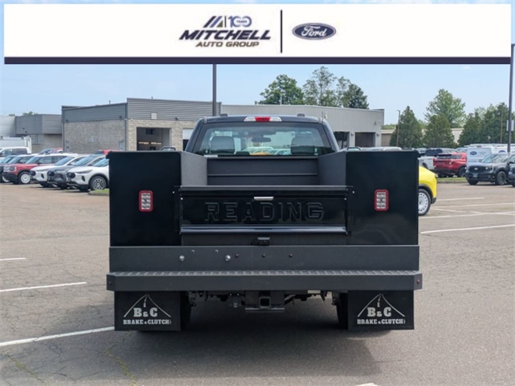 New 2025 Ford F-550 Chassis Upfitted w/ Service Body Truck Regular Cab