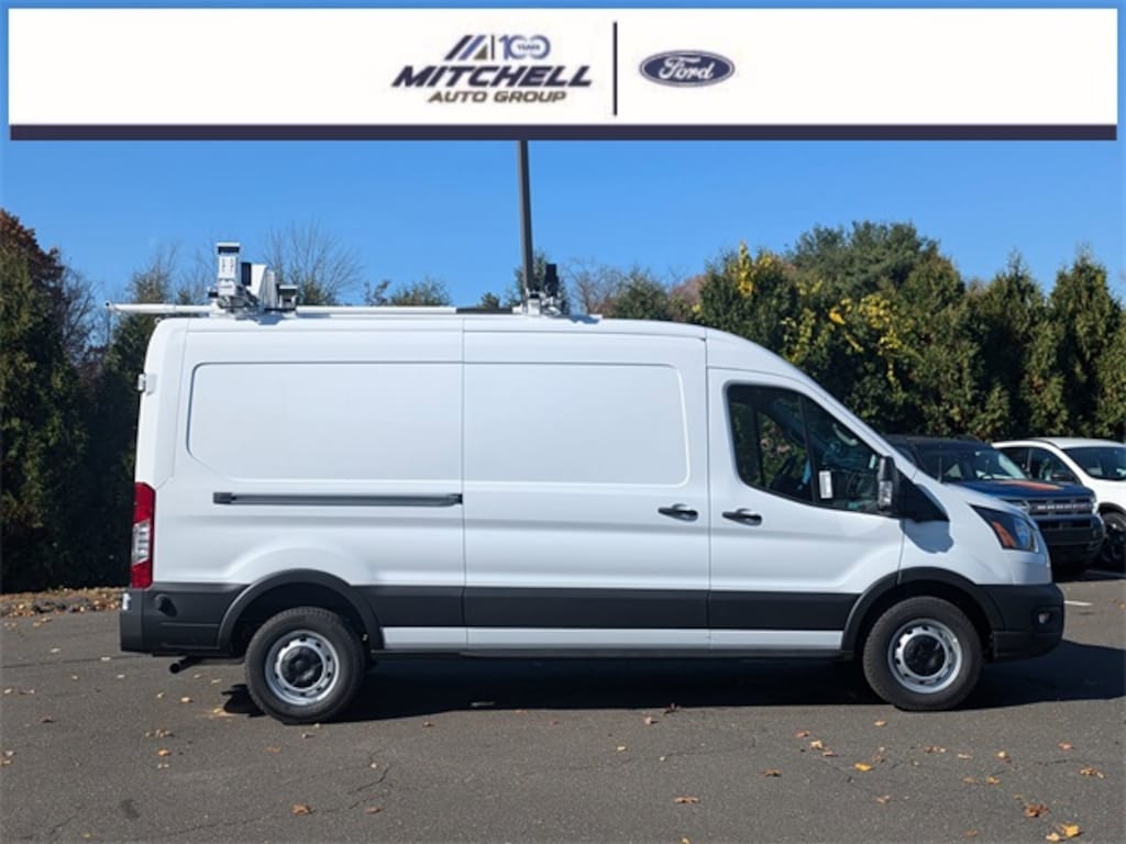 New 2024 Ford Transit Cargo Van w/ Electrical Contractors Upfit VAN