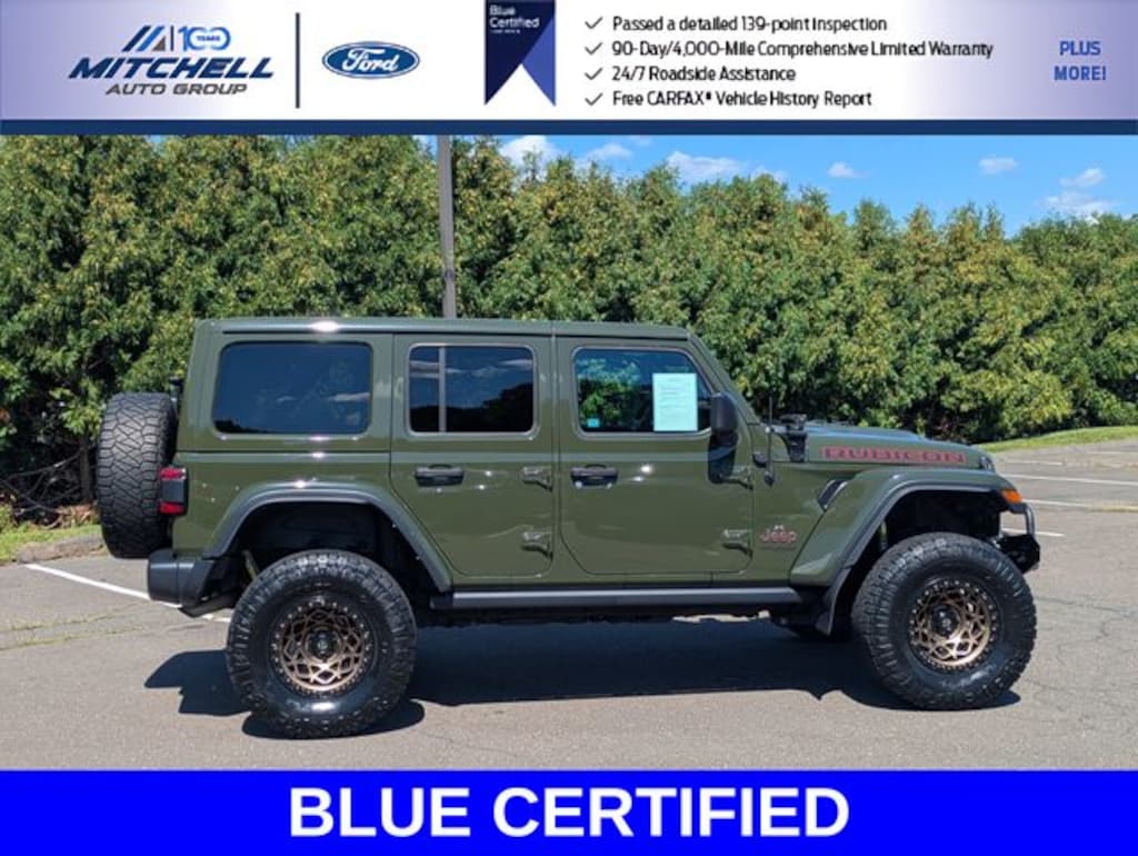 Certified 2021 Jeep Wrangler Rubicon SUV
