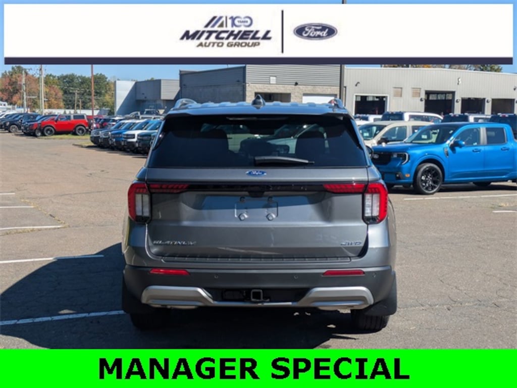 New 2025 Ford Explorer Platinum SUV