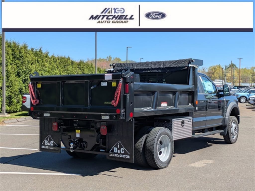 New 2025 Ford F-550 Chassis Upfitted w/ Dump Body Truck Super Cab
