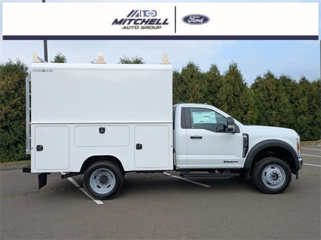 New 2025 Ford F-550 Chassis Upfitted w/ Utility Canopy Body Truck Regular Cab