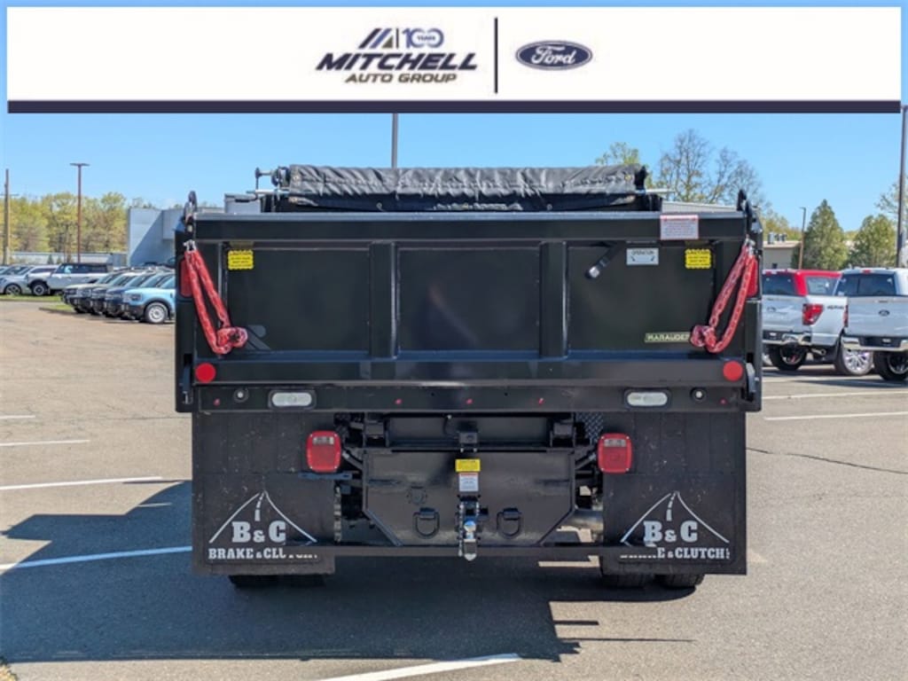 New 2025 Ford F-550 Chassis Upfitted w/ Dump Body Truck Super Cab