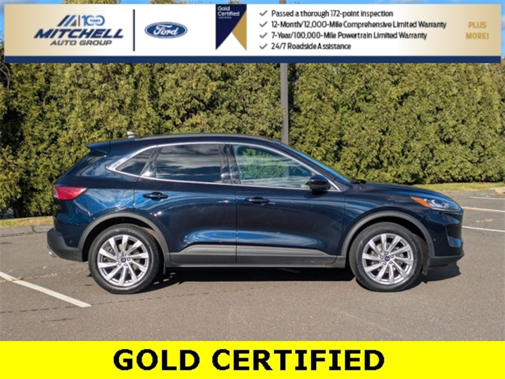 Certified 2021 Ford Escape Titanium SUV
