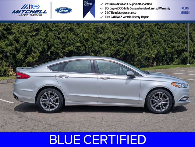 Certified 2017 Ford Fusion SE with VIN 3FA6P0T96HR249324 for sale in Windsor, CT