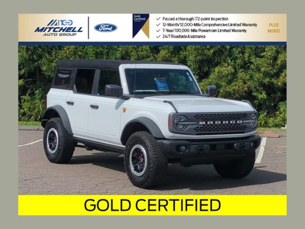 Certified 2023 Ford Bronco Badlands SUV