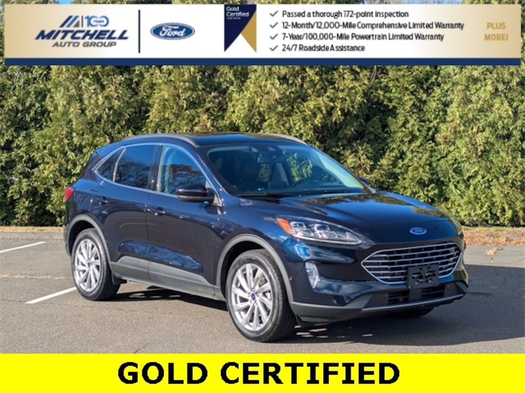 Certified 2021 Ford Escape Titanium SUV