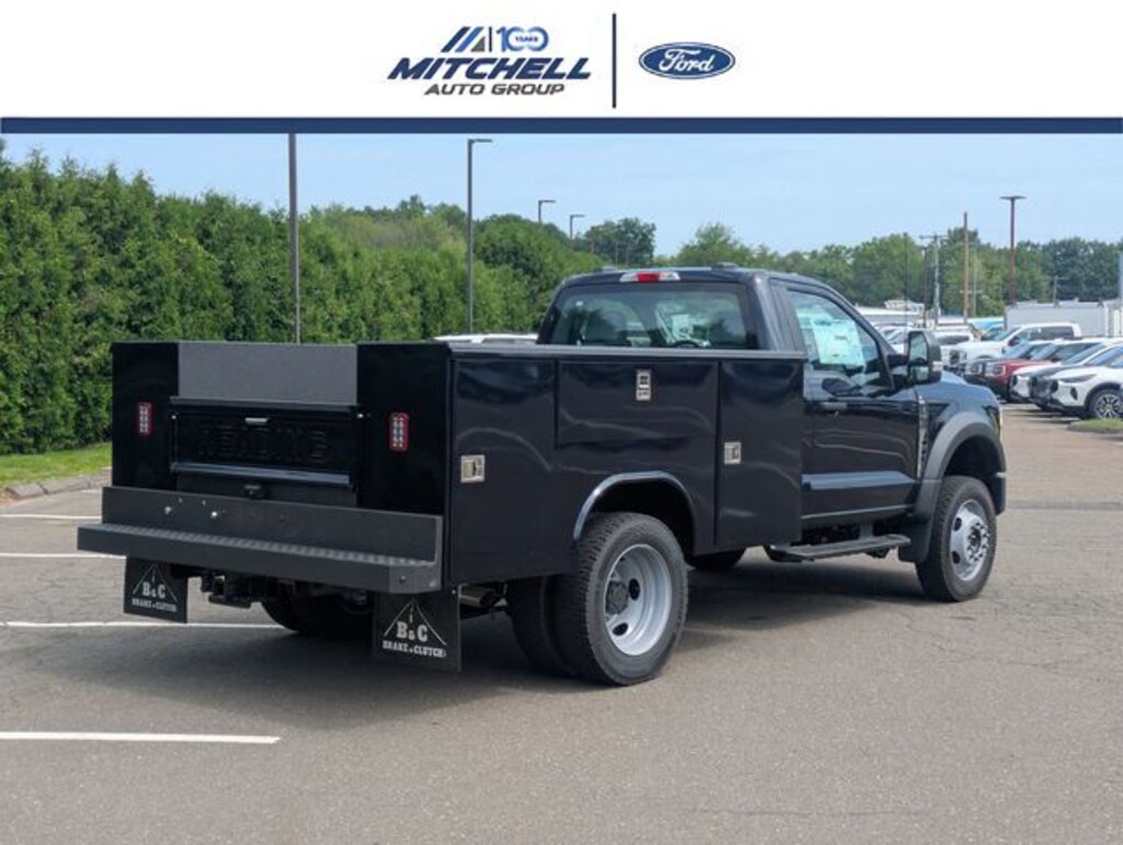 New 2025 Ford F-550 Chassis Upfitted w/ Service Body Truck Regular Cab