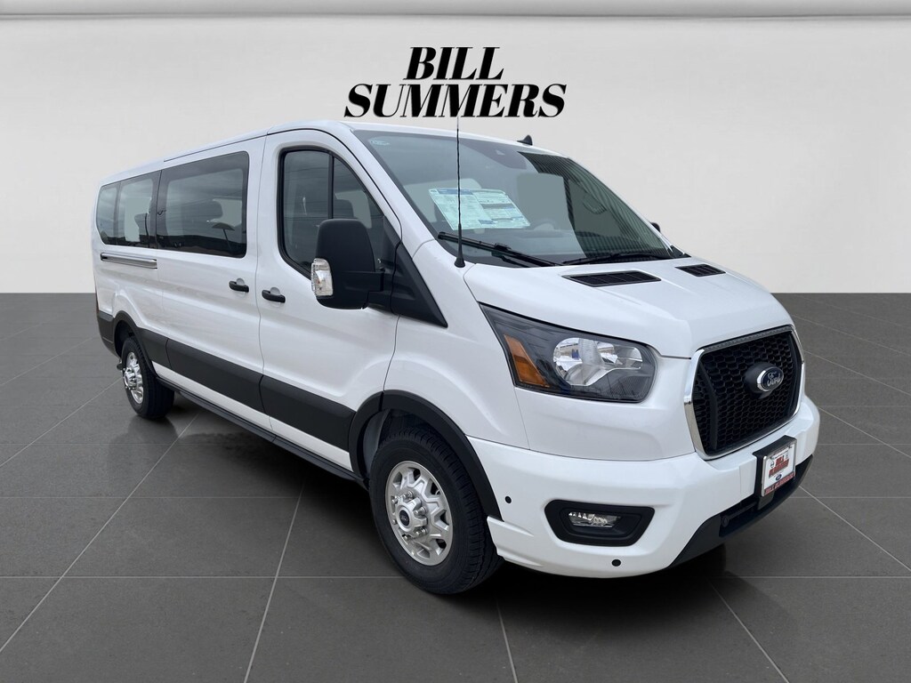 New 2025 Ford Transit-350 Passenger XLT Wagon Low Roof Van