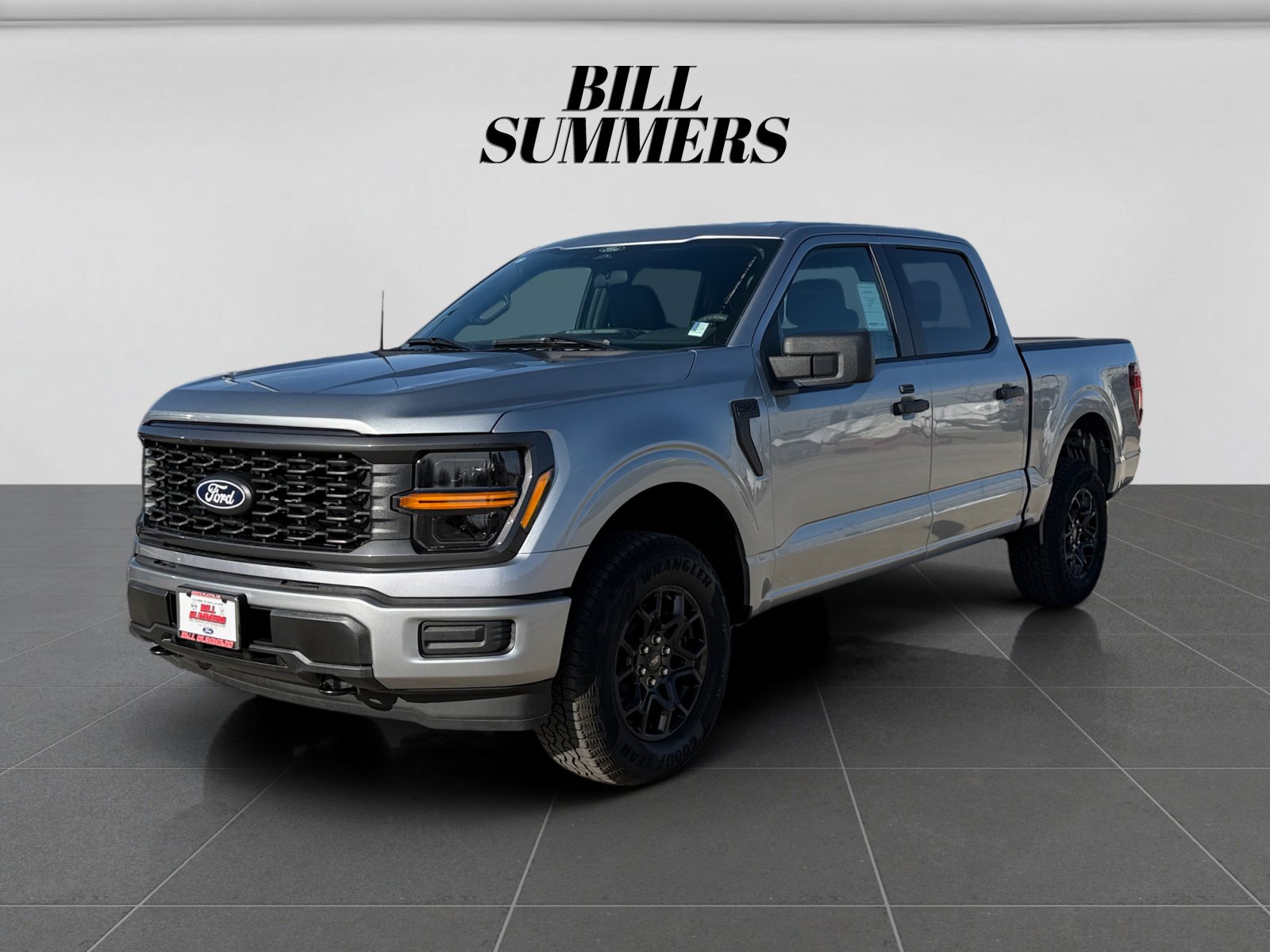 Silver 2026 Ford F-150 STX 4dr SuperCrew 4WD Pickup Truck Four-Wheel Drive Automatic