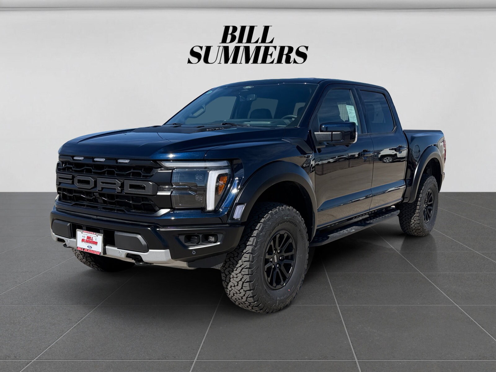 Antimatter Blue Metallic 2026 Ford F-150 Raptor SuperCrew 4WD Pickup Truck Four-Wheel Drive Automatic