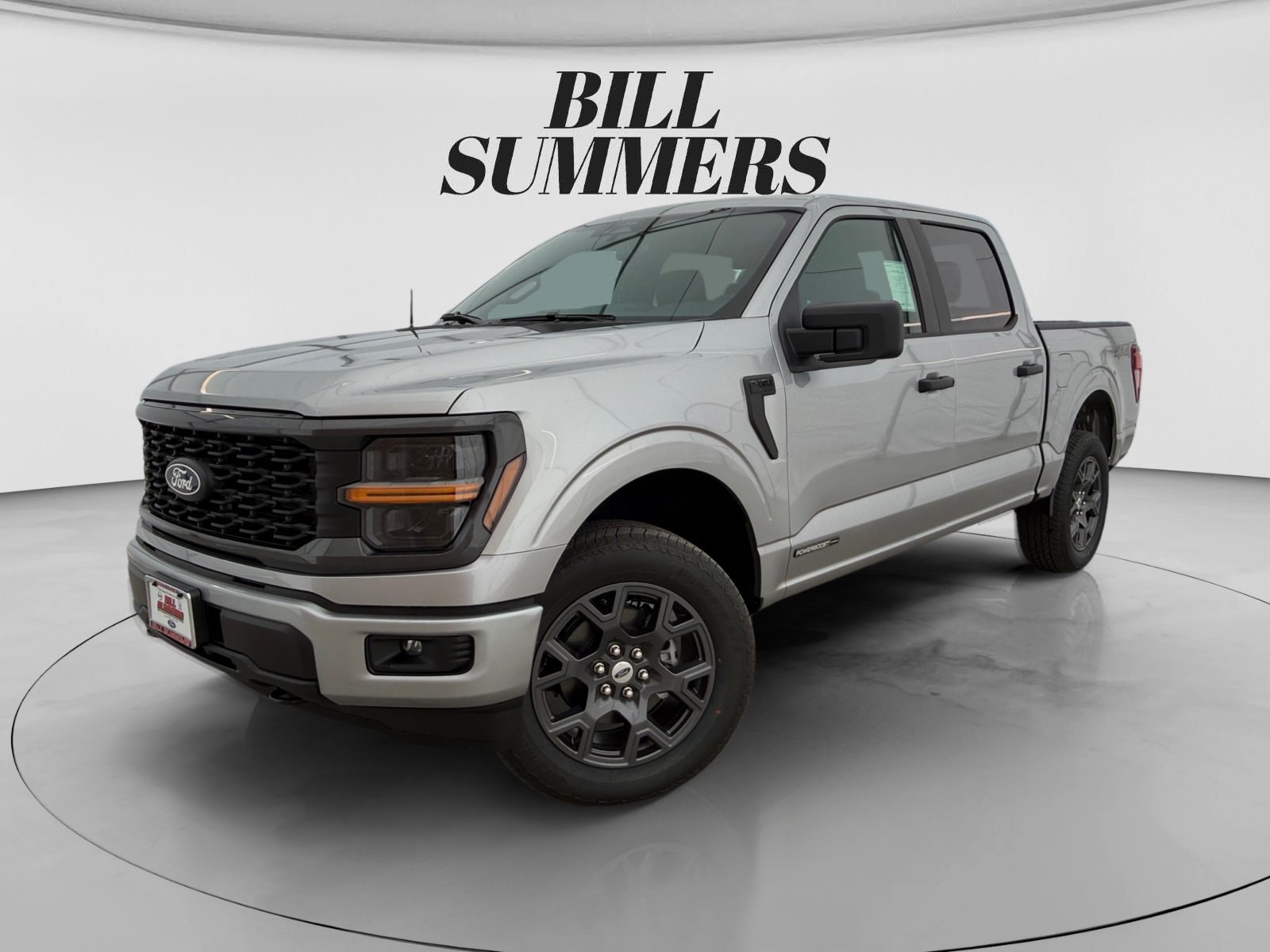 Iconic Silver Metallic 2026 Ford F-150 Pickup Truck Four-Wheel Drive Automatic