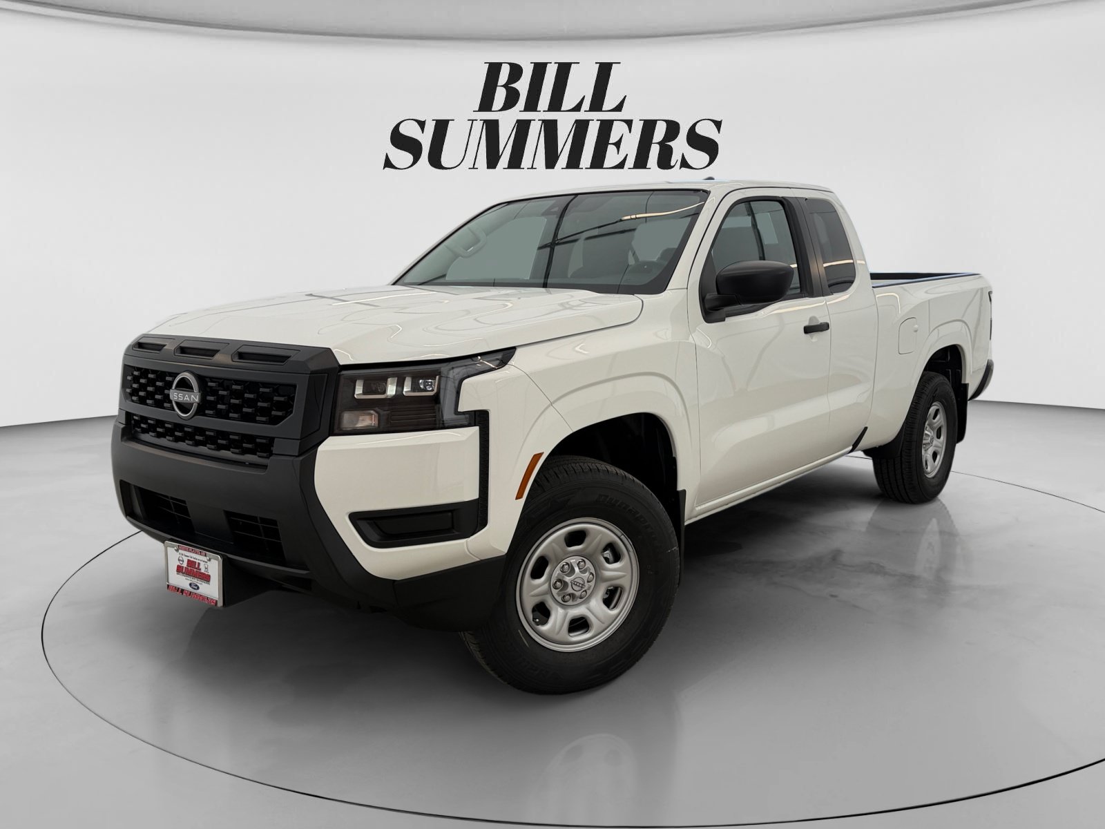 Glacier White 2026 Nissan Frontier Pickup Truck Four-Wheel Drive Automatic