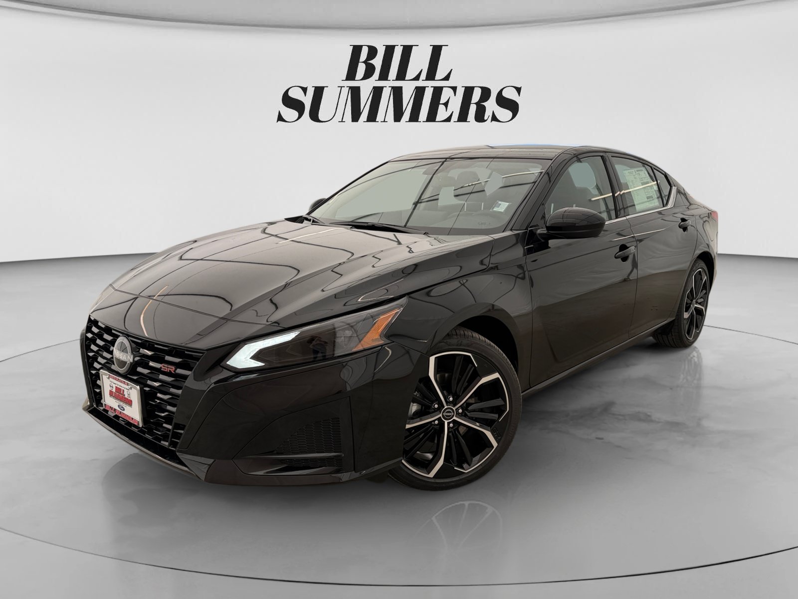 Super Black 2026 Nissan Altima Sedan Front-Wheel Drive Continuously Variable Transmission