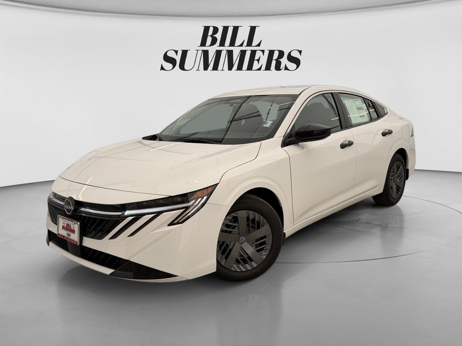 White (Fresh Powder) 2026 Nissan Sentra Sedan Front-Wheel Drive Continuously Variable Transmission