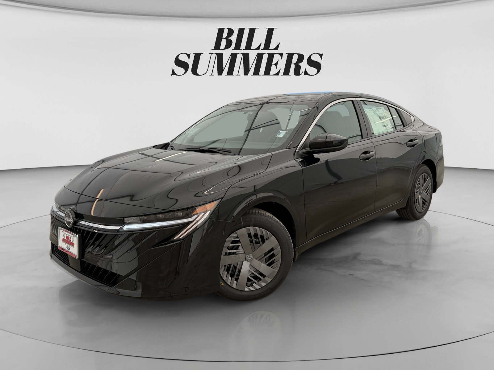 Super Black 2026 Nissan Sentra Sedan Front-Wheel Drive Continuously Variable Transmission