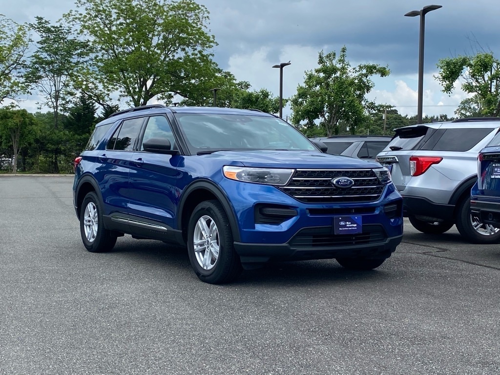 Certified 2022 Ford Explorer XLT with VIN 1FMSK8DH1NGB27187 for sale in Mechanicsville, VA