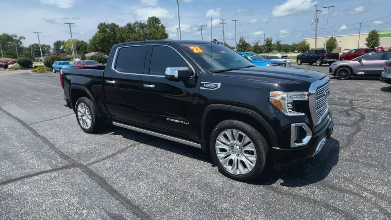 Used 2021 GMC Sierra 1500 Denali Denali with VIN 3GTU9FED0MG474408 for sale in Streator, IL