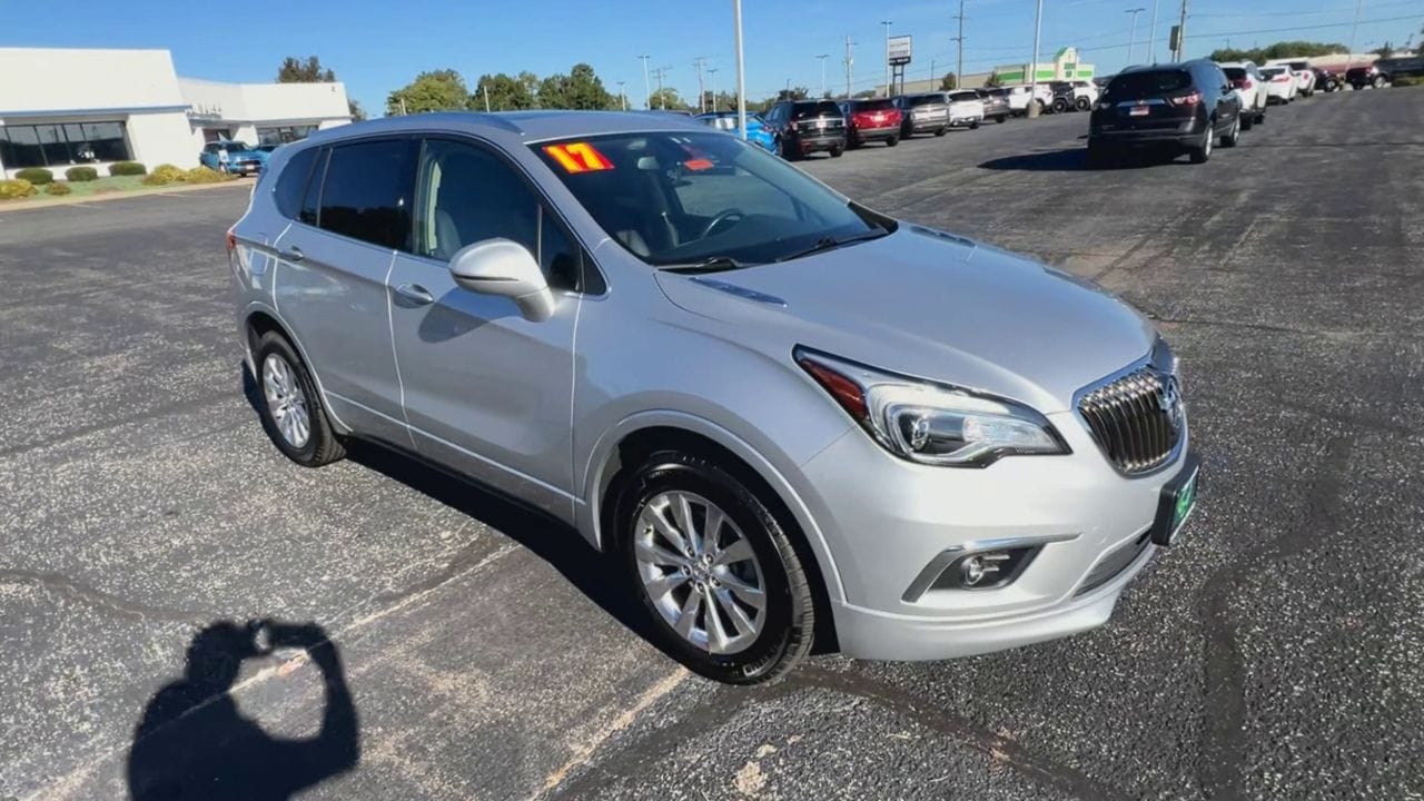 Used 2017 Buick Envision Essence with VIN LRBFXBSA9HD235345 for sale in Streator, IL