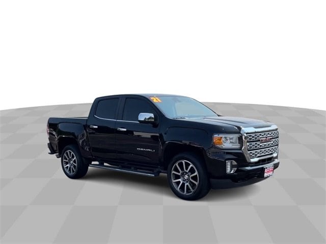 Used 2021 GMC Canyon Denali with VIN 1GTG6EEN5M1122061 for sale in Ottawa, IL