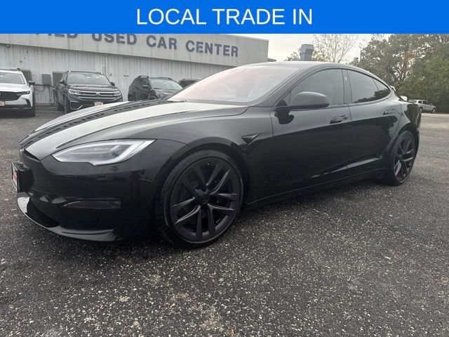 Used 2022 Tesla Model S Plaid with VIN 5YJSA1E66NF459048 for sale in Ottawa, IL