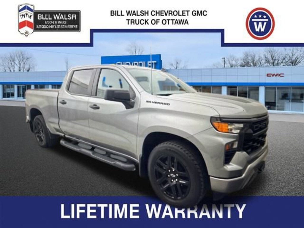 Used 2023 Chevrolet Silverado 1500 Custom Truck Crew Cab