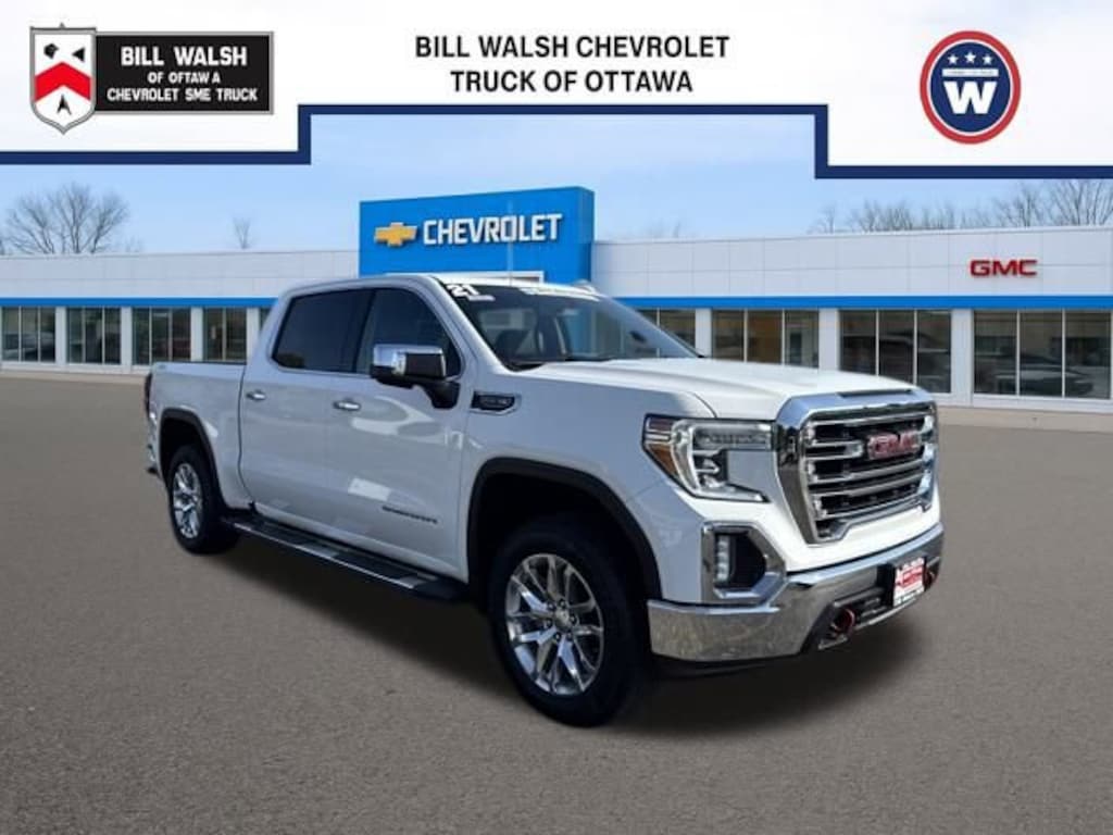 Used 2021 GMC Sierra 1500 SLT Truck Crew Cab
