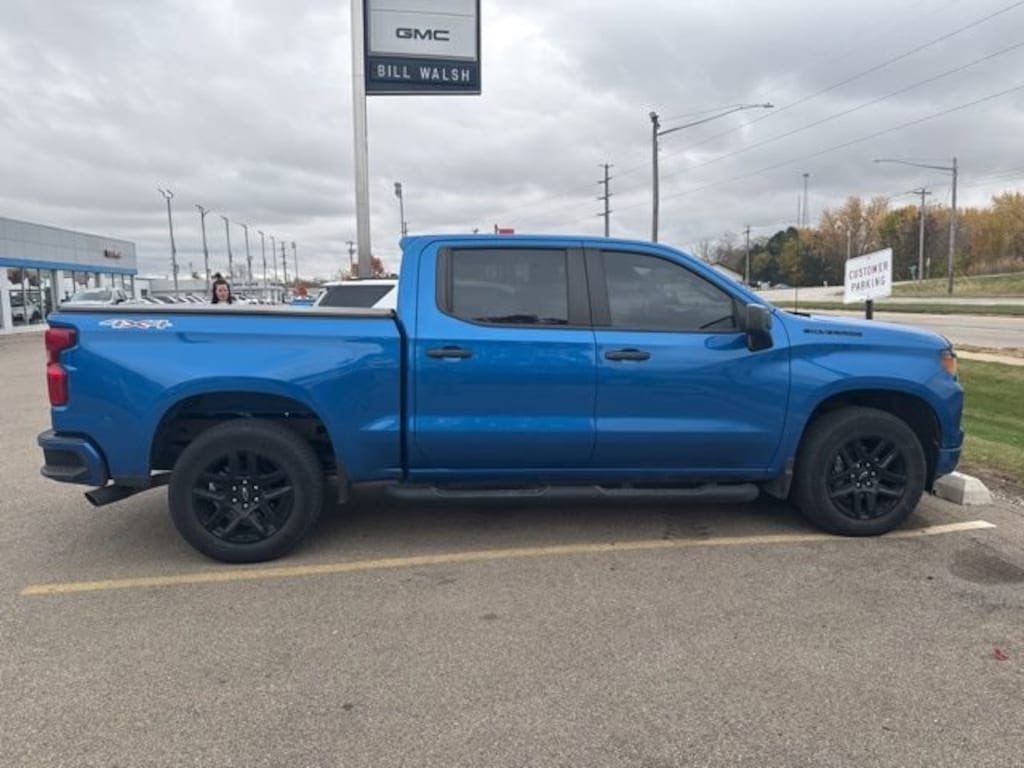 Used 2022 Chevrolet Silverado 1500 Custom Truck Crew Cab