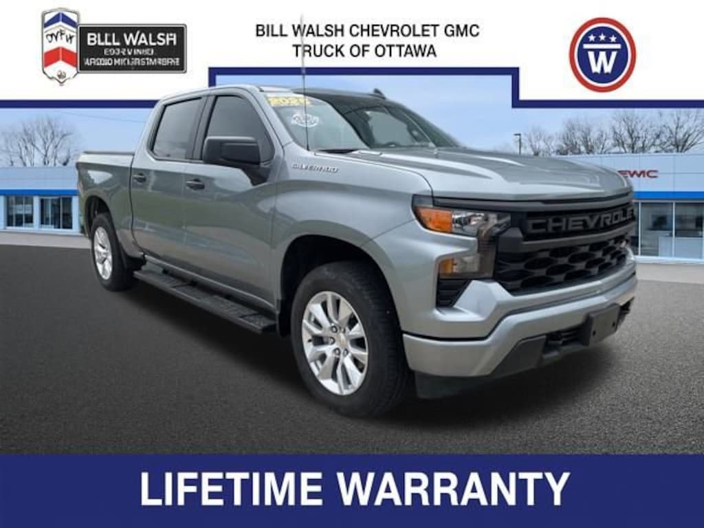 Used 2025 Chevrolet Silverado 1500 Custom Truck Crew Cab