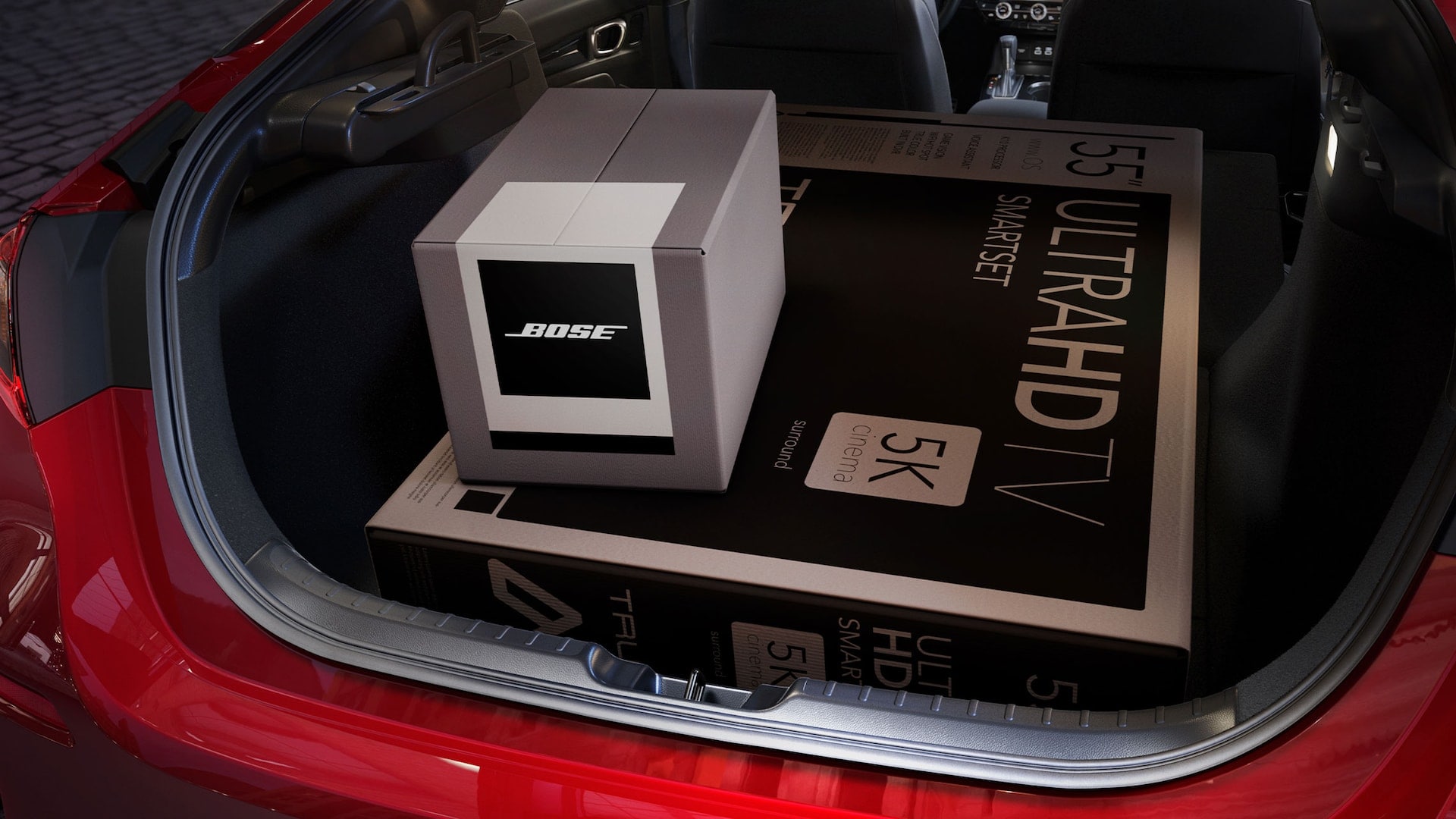 2024 Honda Civic Hatchback Cargo Space