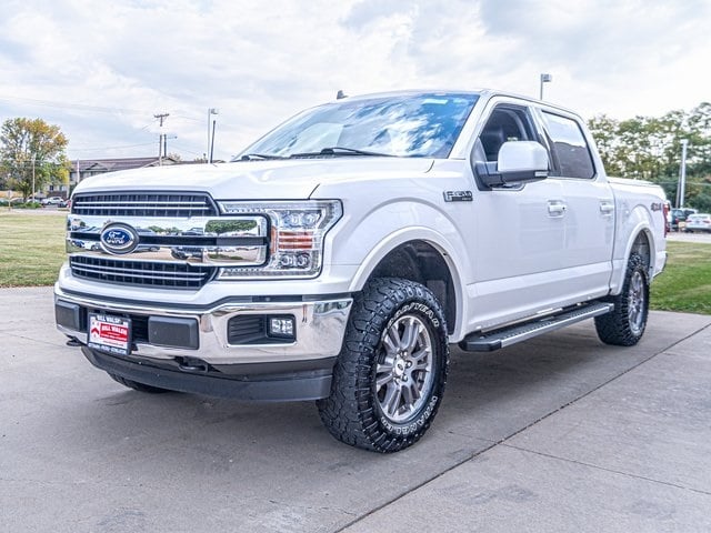 Used 2019 Ford F-150 Lariat with VIN 1FTEW1E41KKD27276 for sale in Ottawa, IL