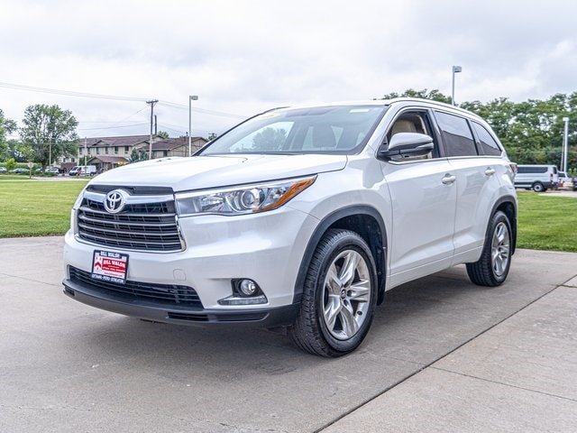 Used 2016 Toyota Highlander Limited with VIN 5TDDKRFH4GS303237 for sale in Ottawa, IL