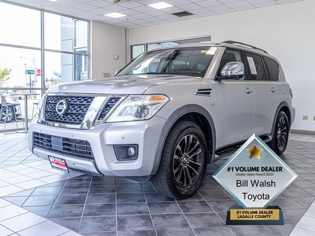 Used 2017 Nissan Armada Platinum with VIN JN8AY2NE2H9704421 for sale in Ottawa, IL