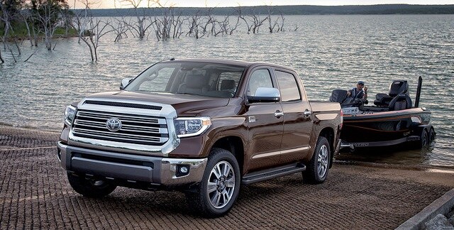 brown 2018 Toyota Tundra