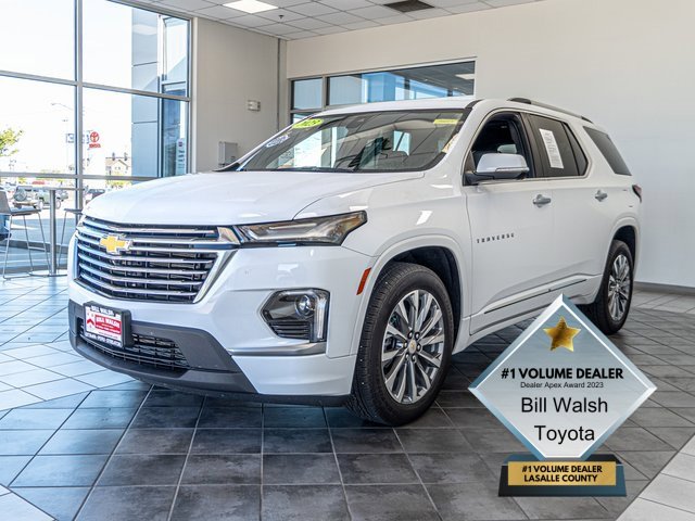 Used 2023 Chevrolet Traverse Premier with VIN 1GNEVKKW0PJ340717 for sale in Ottawa, IL