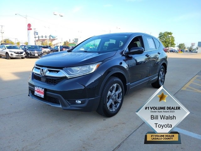 Used 2017 Honda CR-V EX with VIN 5J6RW2H57HL060427 for sale in Ottawa, IL